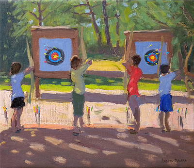 ANDREW MACARA  - young archers, france